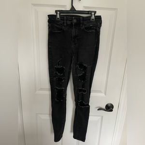 AMERICAN EAGLE - ripped jeans (short)